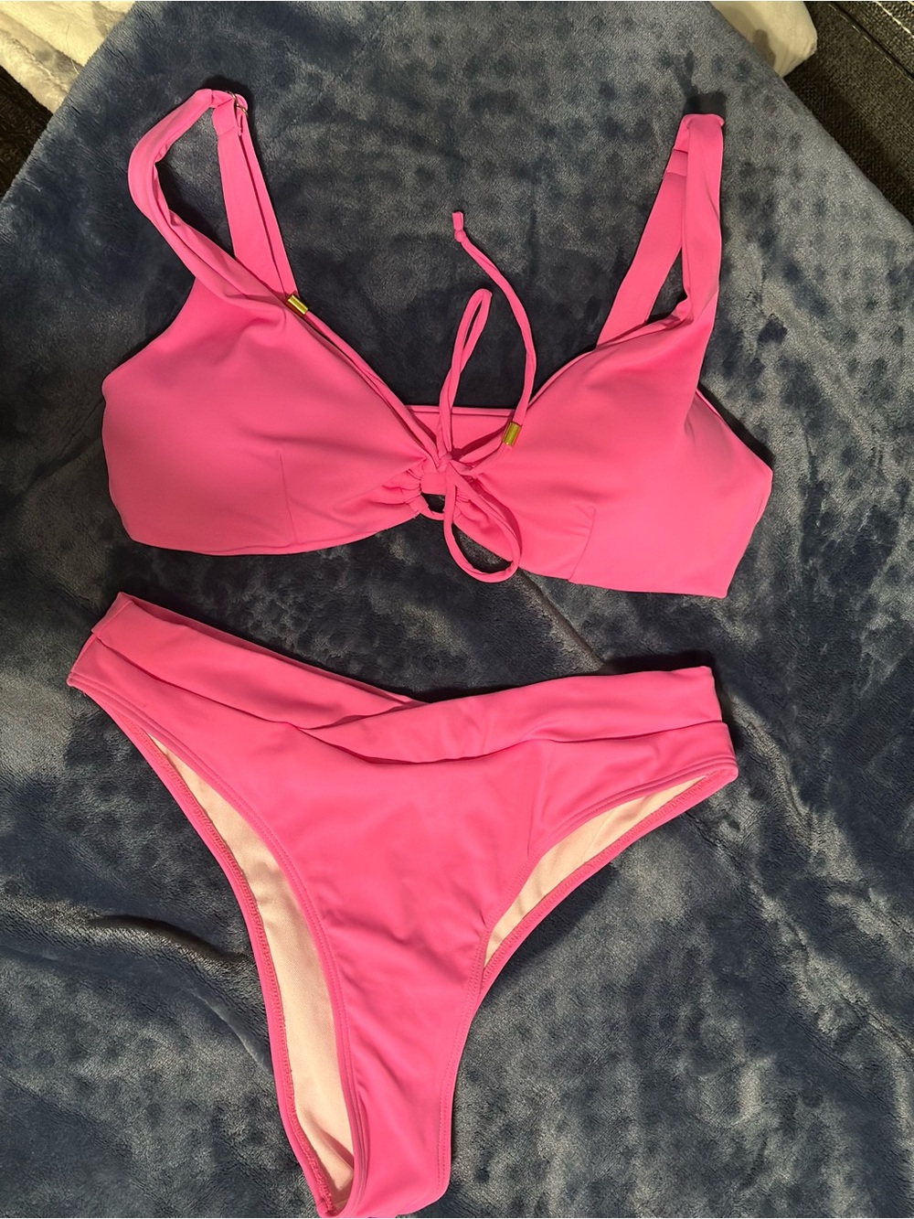 Bright Pink Bikini Set